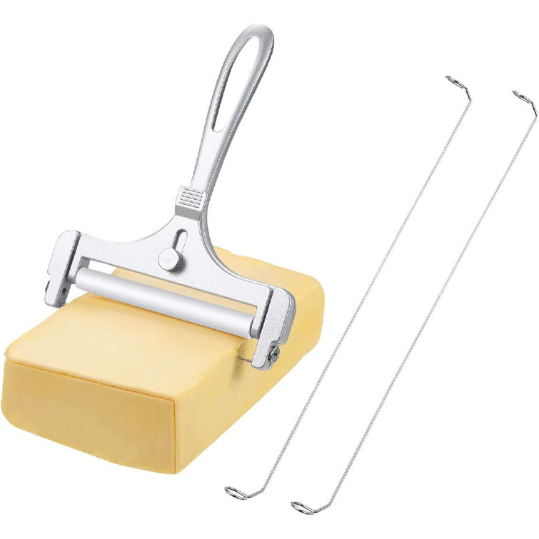 Bampredepos Cheese Slicers For Block Cheese Heavy Stainless Steel Wire